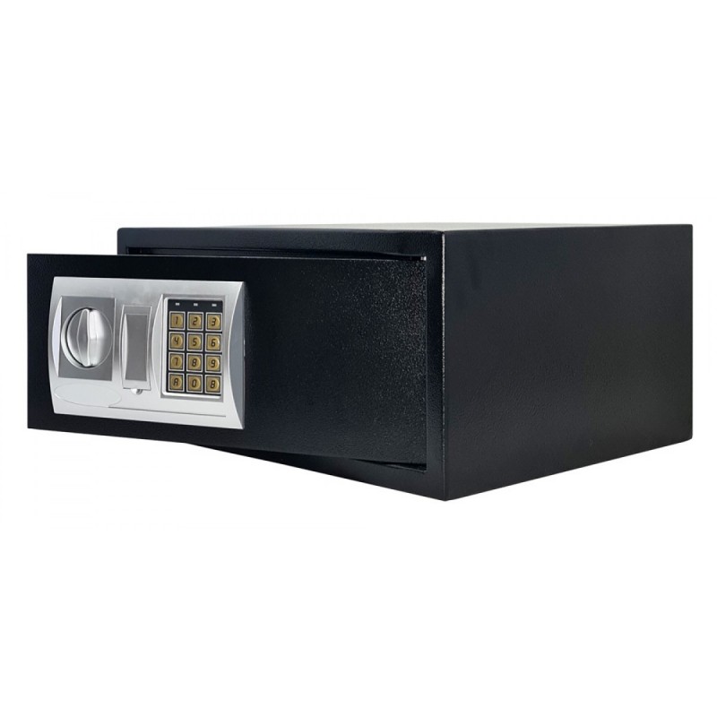 Powertech Χρηματοκιβώτιο με Ψηφιακό Κλείδωμα και Κλειδί, Τύπου Laptop Διαστάσεων Μ43xΠ35xΥ20cm (PT-1194) Μαύρο Powertech Χρηματοκιβώτιο με Ψηφιακό Κλείδωμα και Κλειδί, Τύπου Laptop Διαστάσεων Μ43xΠ35xΥ20cm (PT-1194) Μαύρο