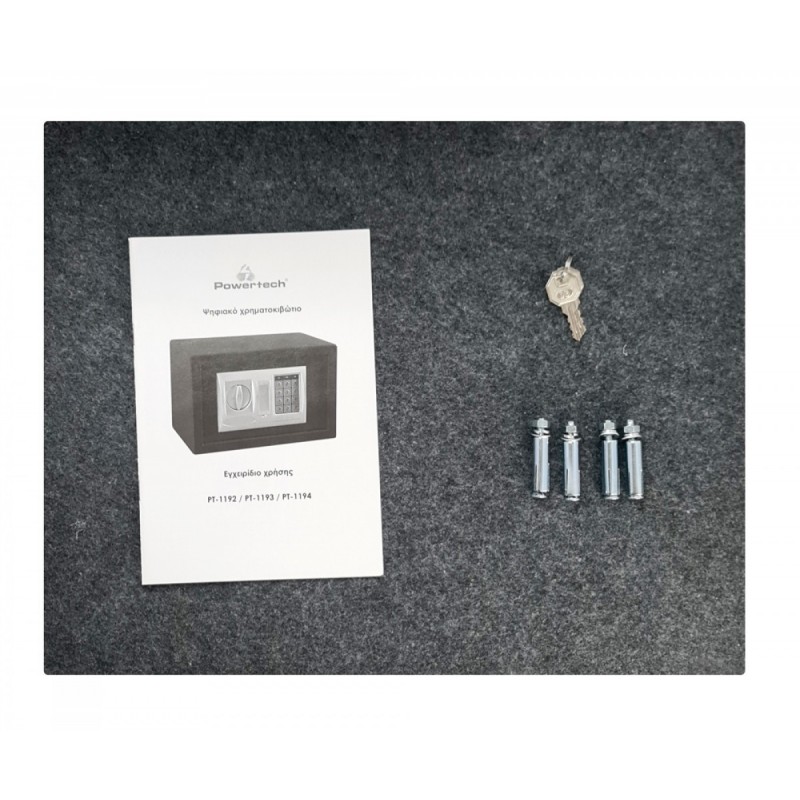 Powertech Χρηματοκιβώτιο με Ψηφιακό Κλείδωμα και Κλειδί, Τύπου Laptop Διαστάσεων Μ43xΠ35xΥ20cm (PT-1194) Μαύρο Powertech Χρηματοκιβώτιο με Ψηφιακό Κλείδωμα και Κλειδί, Τύπου Laptop Διαστάσεων Μ43xΠ35xΥ20cm (PT-1194) Μαύρο