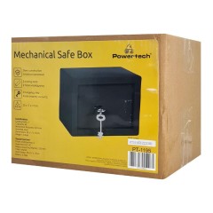 Powertech Χρηματοκιβώτιο με Κλειδί Διαστάσεων Μ23xΠ17xΥ17cm PT-1195 Powertech Χρηματοκιβώτιο με Κλειδί Διαστάσεων Μ23xΠ17xΥ17cm PT-1195