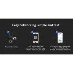 Vstarcam Smart Κάμερα 4MP Wi-Fi PTZ (CS611Q-UV) Λευκή