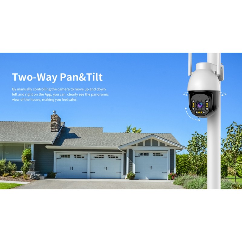 Vstarcam Smart Κάμερα 4MP Wi-Fi PTZ (CS611Q-UV) Λευκή