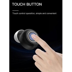 Powertech PT-1247 Μαύρο ακουστικά βαρηκοΐας με θήκη, επαναφορτιζόμενα Powertech PT-1247 Μαύρο ακουστικά βαρηκοΐας με θήκη, επαναφορτιζόμενα