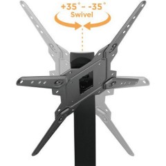 Powertech Επιτραπέζια Βάση για Τηλεόραση 23-55