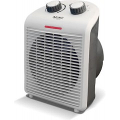 Bruno (BRN-0211) Λευκό Αερόθερμο Δωματίου Δαπέδου 2000W