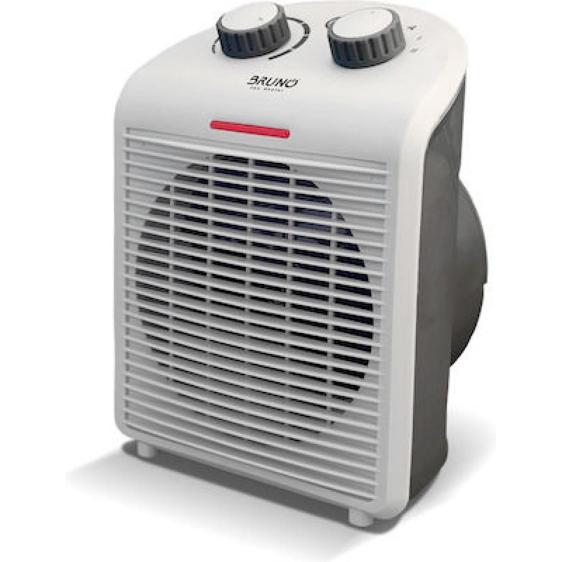 Bruno (BRN-0211) Λευκό Αερόθερμο Δωματίου Δαπέδου 2000W