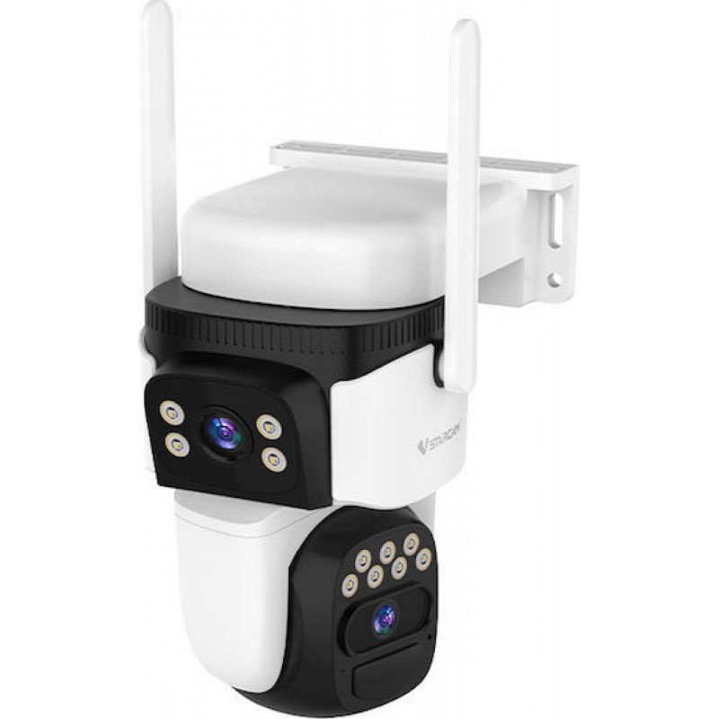 Vstarcam IP Dual Κάμερα Παρακολούθησης Wi-Fi Full HD+ 3MP Αδιάβροχη Μπαταρίας με Αμφίδρομη Επικοινωνία και Φακό 4mm (CB621DR)