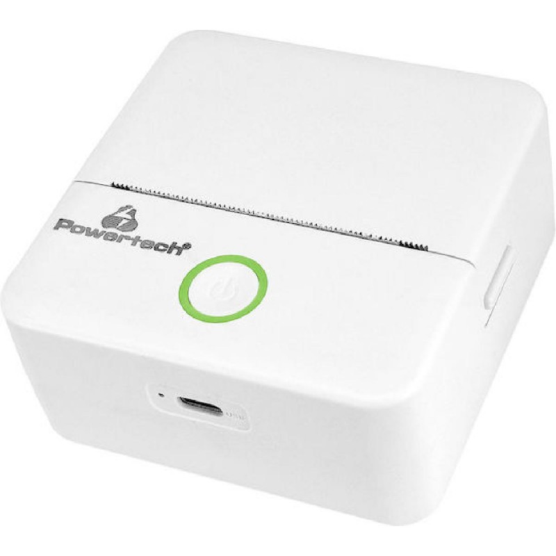 Powertech Θερμικός Εκτυπωτής για Φωτογραφίες με Bluetooth PT-1420