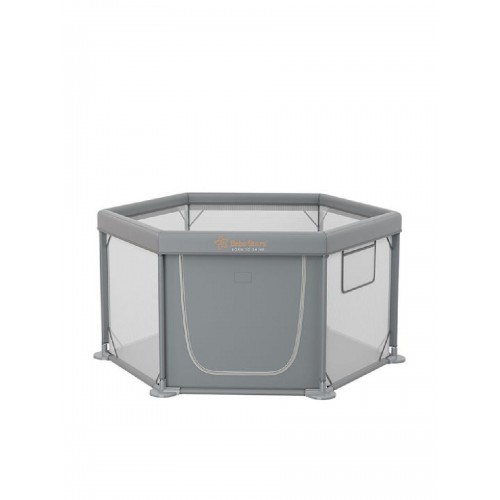Bebe Stars Παρκοκρέβατο Πολύγωνο Nestilo Grey 889-100