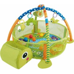 Bebe Stars 3-in-1 Activity Gym N Ball Pit (100-160) Turtle