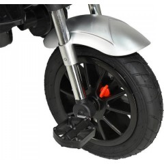 Bebe Stars Παιδικό Τρίκυκλο Ποδήλατο 360° Chopper 6in1 Μετατρεπόμενο με Αποθηκευτικό Χώρο, Σκίαστρο & Χειρολαβή 814-188 Μαύρο