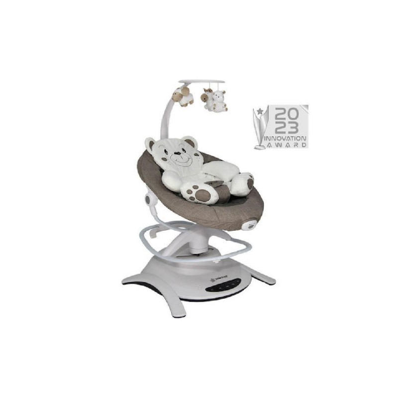 Bebe Stars Κούνια Ηλεκτρική Imagine 2 in 1 Brown 255-182