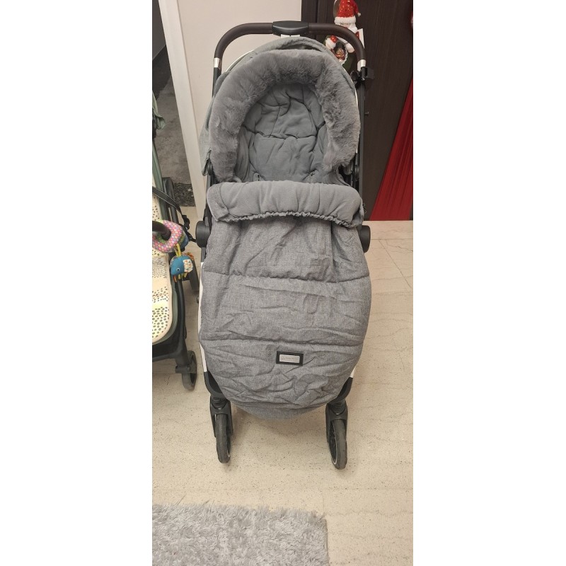 Bebe Stars Ποδόσακος Καροτσιού Γκρι 507-186