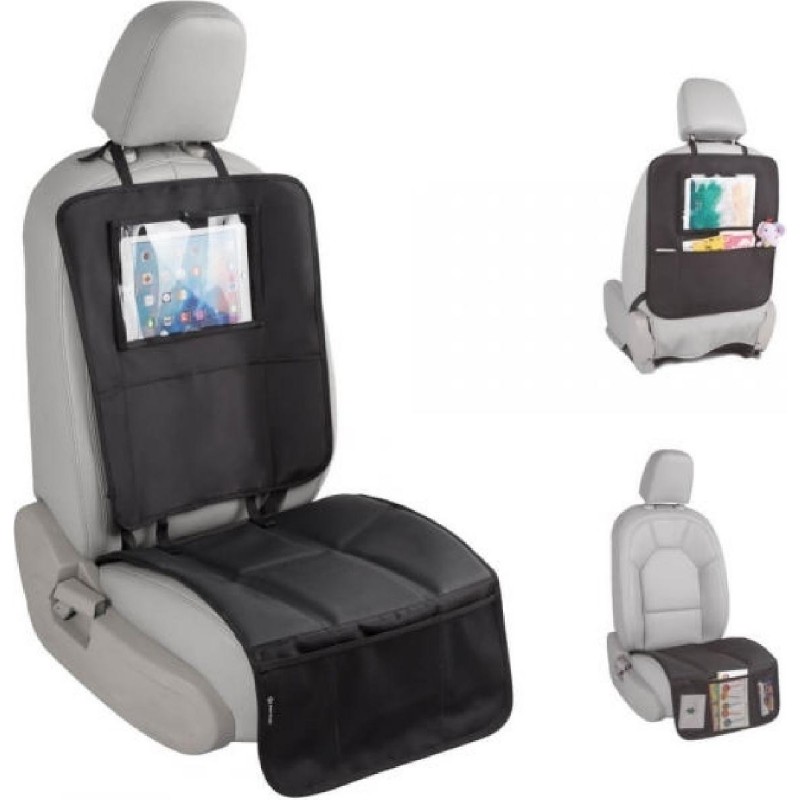 Bebe Stars Προστατευτικό με Θήκες και iPAD Θήκη για το Αυτοκίνητο 3 σε 1 (80-130) Μαύρο