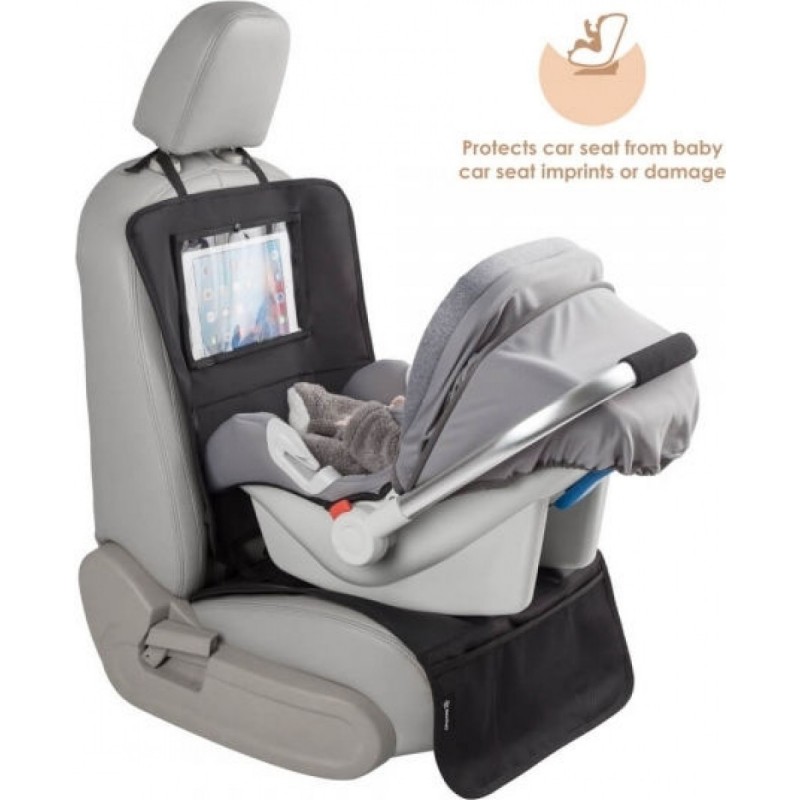 Bebe Stars Προστατευτικό με Θήκες και iPAD Θήκη για το Αυτοκίνητο 3 σε 1 (80-130) Μαύρο