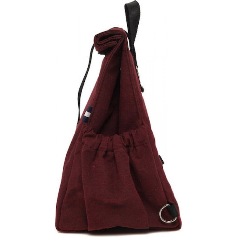 The Lunch Bags Ισοθερμική Τσάντα Χειρός Original 2.0 8 λίτρων Μ26 x Π19 x Υ28εκ. Cabernet