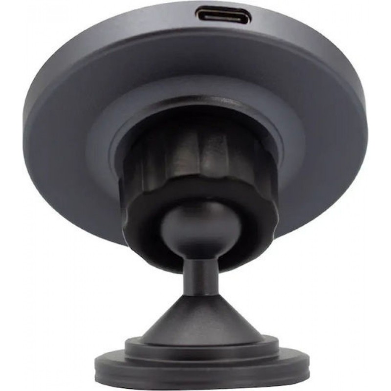 Vivid Magnetic Wireless Car Charger and Holder 15W (LQM-20240510-5) Dark Gray