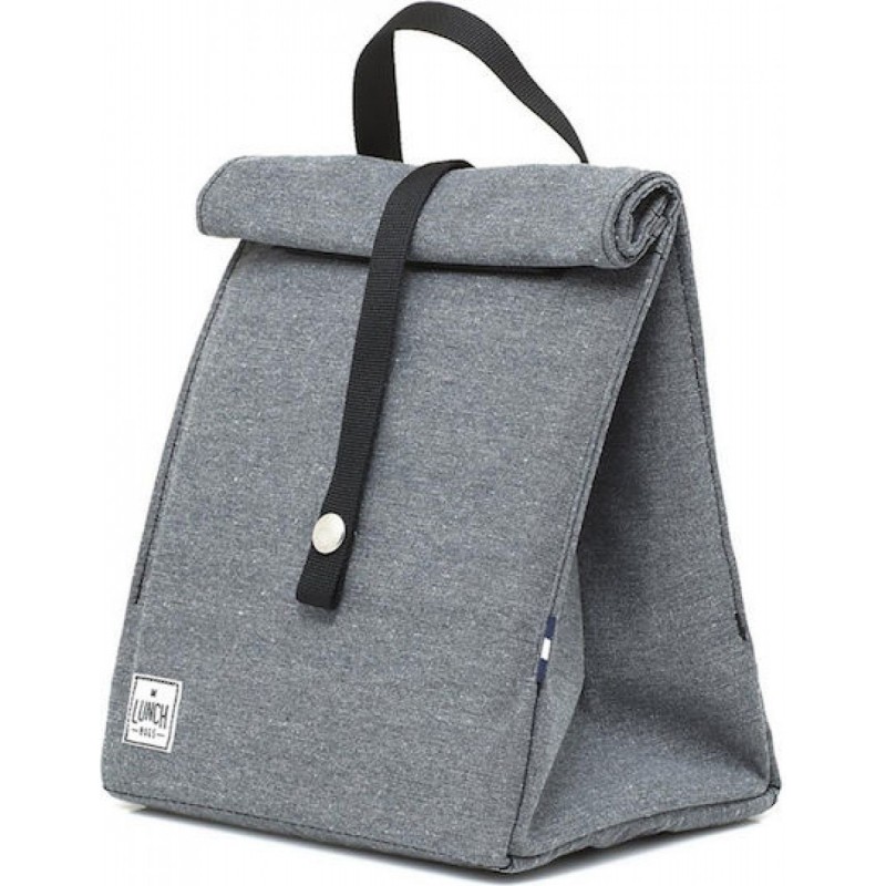 The Lunch Bags Original Ισοθερμική Τσάντα Χειρός 5 λίτρων Μ24 x Π16 x Υ24εκ. Stone Grey