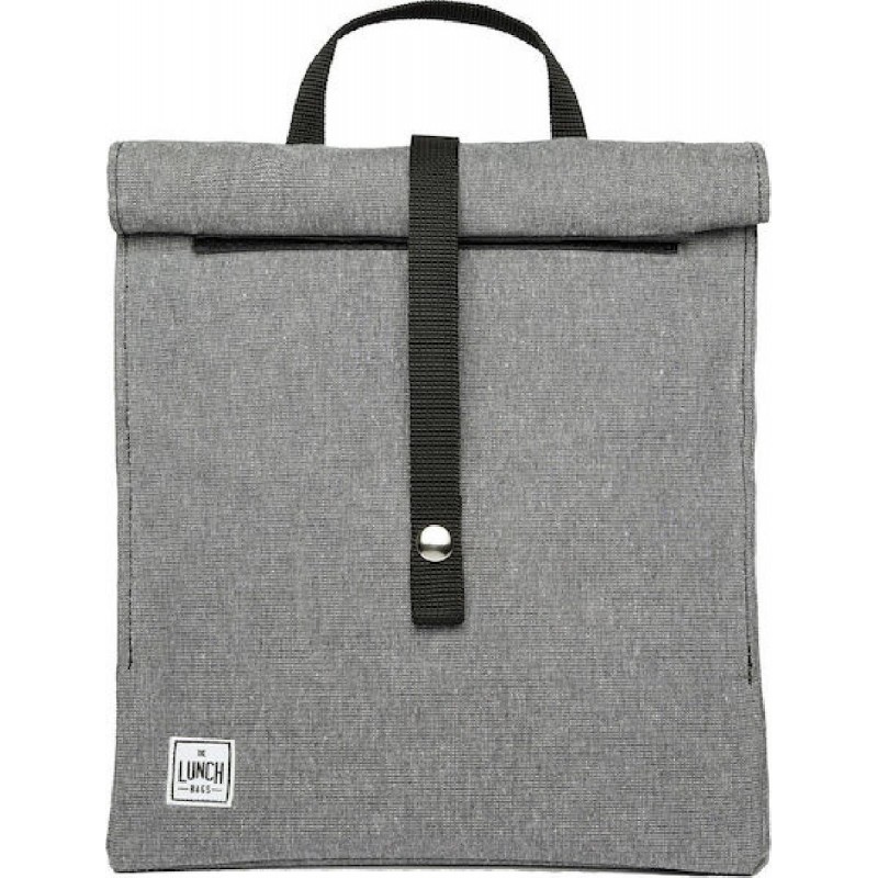 The Lunch Bags Ισοθερμική Τσάντα Χειρός Original Plus 8 λίτρων Μ28 x Π19 x Υ26εκ.  Stone Grey