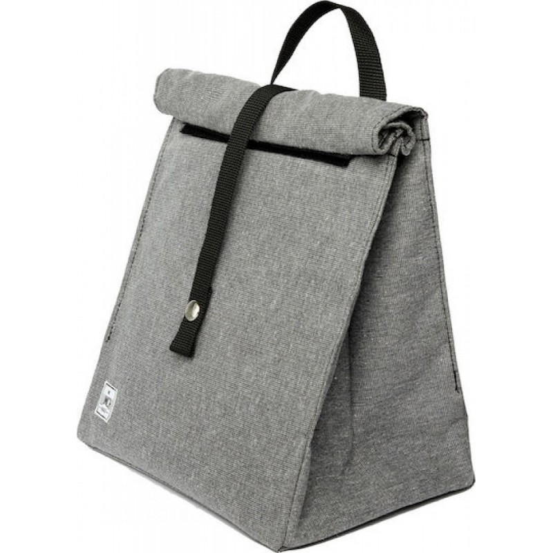 The Lunch Bags Ισοθερμική Τσάντα Χειρός Original Plus 8 λίτρων Μ28 x Π19 x Υ26εκ.  Stone Grey