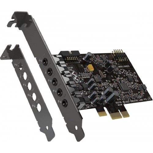 Creative SoundBlaster Audigy FX V2 Εσωτερική PCI Express Κάρτα Ήχου 5.1 (70SB187000000)