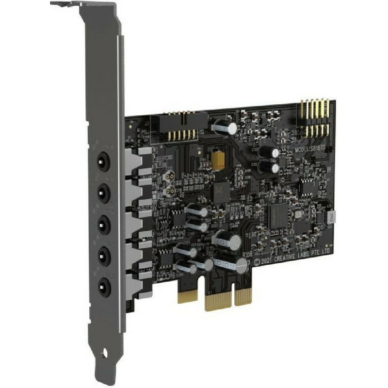 Creative SoundBlaster Audigy FX V2 Εσωτερική PCI Express Κάρτα Ήχου 5.1 (70SB187000000)
