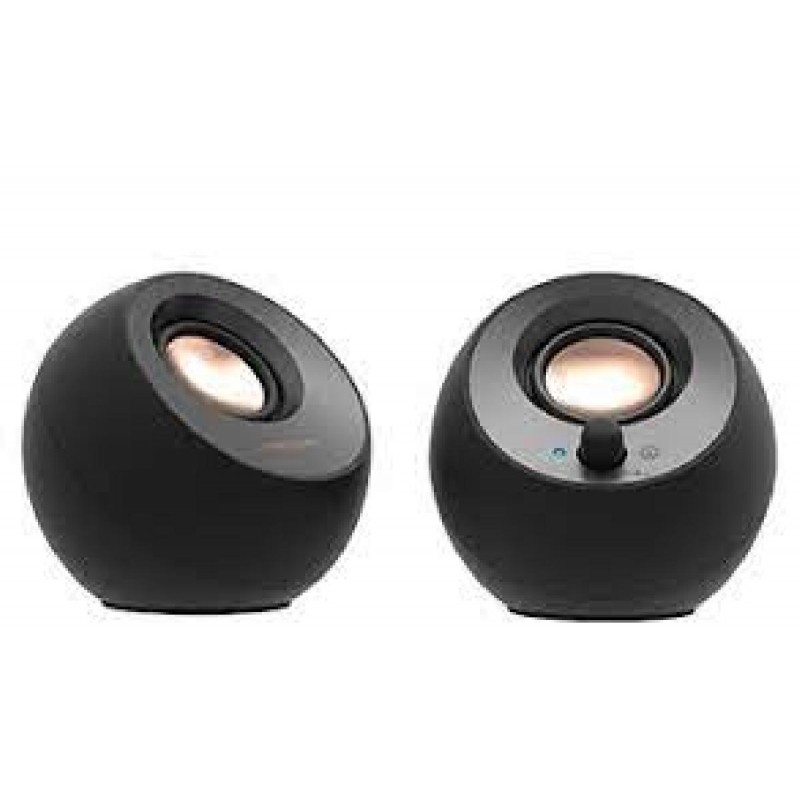 Creative Pebble Pro RGB Bluetooth Ηχεία Υπολογιστή (51MF171000001) Black