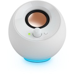 Creative Pebble SE RGB Ηχεία Υπολογιστή 2.0 USB-C (51MF1725AA001) Λευκά