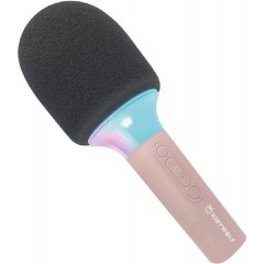 Kidywolf Μικρόφωνο Karaoke Ασύρματο KDW-181252 Ροζ