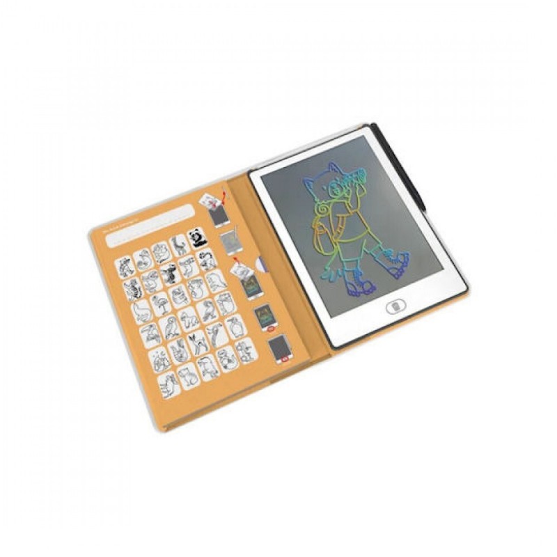 Kidywolf Kidydraw Drawing Pad 30 Animals (KDW-181481) Yellow