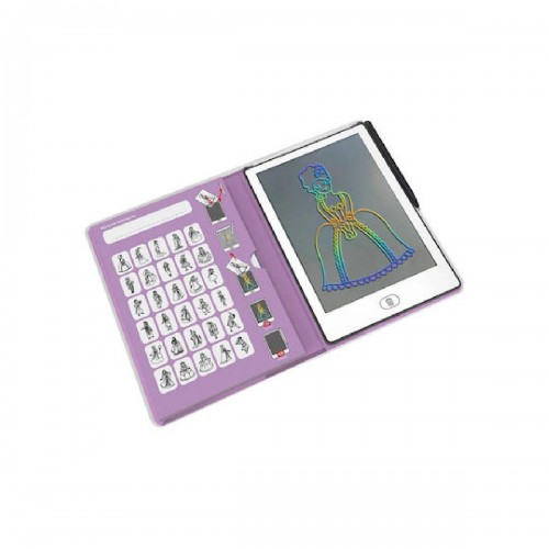 Kidywolf Kidydraw Drawing Pad Princess (KDW-182457) Pink