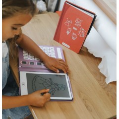 Kidywolf Kidydraw Drawing Pad Princess (KDW-182457) Pink