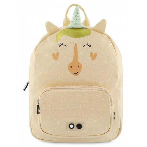 Trixie Unicorn Σχολική Τσάντα Πλάτης Νηπιαγωγείου 23 x 10 x 31εκ Μπεζ