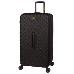 Caterpillar Trunk Μεγάλη Βαλίτσα με ύψος 68cm (84900-01/70) Μαύρο