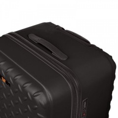 Caterpillar Trunk Μεγάλη Βαλίτσα με ύψος 68cm (84900-01/70) Μαύρο