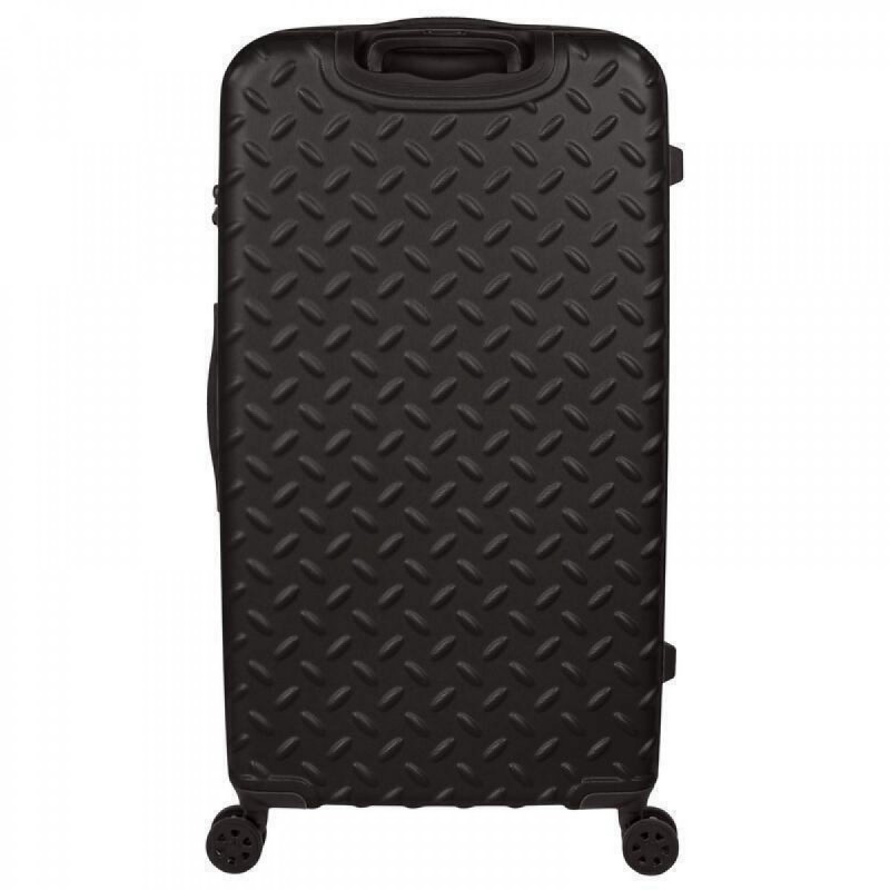 Caterpillar Trunk Μεγάλη Βαλίτσα με ύψος 68cm (84900-01/70) Μαύρο