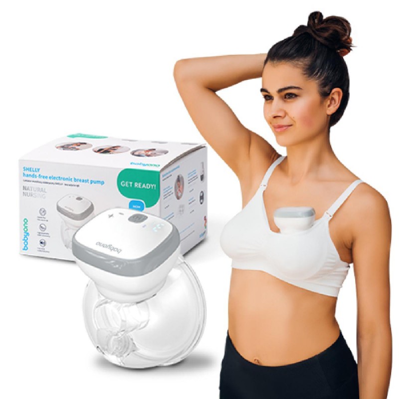 Babyono Ηλεκτρικό Απλό Θήλαστρο Μπαταρίας Λευκό 150ml BN1000