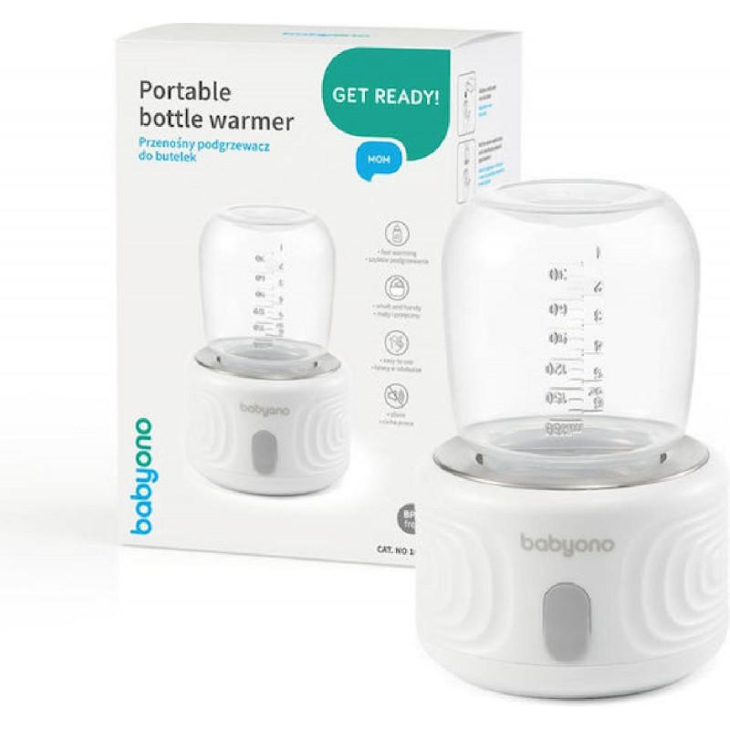 Babyono Portable Bottle Warmer (BN1645) White