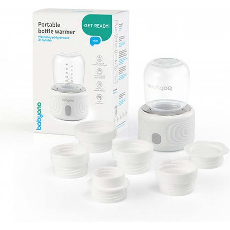 Babyono Portable Bottle Warmer (BN1645) White