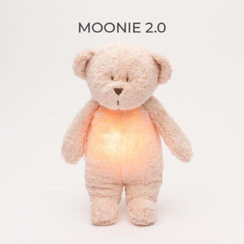 Moonie 2.0 Λούτρινο με Ηχογράφηση & Αισθητήρα Κλάματος Rose Bear