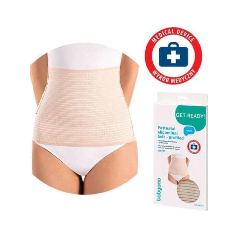 Babyono Zώνη σύσφιξης για μετά την Καισαρική (BN511M) Μπεζ M