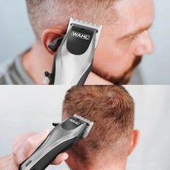 Wahl Professional Rapid Clip Stainless Steel Επαναφορτιζόμενη Κουρευτική Μηχανή Μαύρη 09657-0460