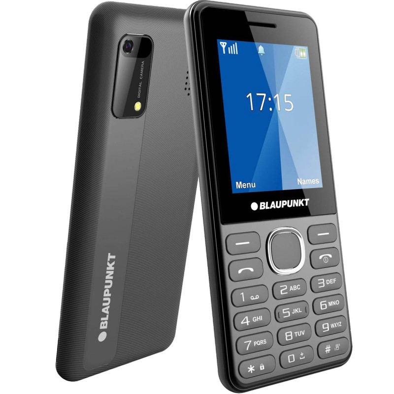 Blaupunkt V24 Silver Dual SIM Κινητό Τηλέφωνο με οθόνη 2,4'',Κουμπιά & Ελληνικό Μενού Blaupunkt V24 Silver Dual SIM Κινητό Τηλέφωνο με οθόνη 2,4'',Κουμπιά & Ελληνικό Μενού