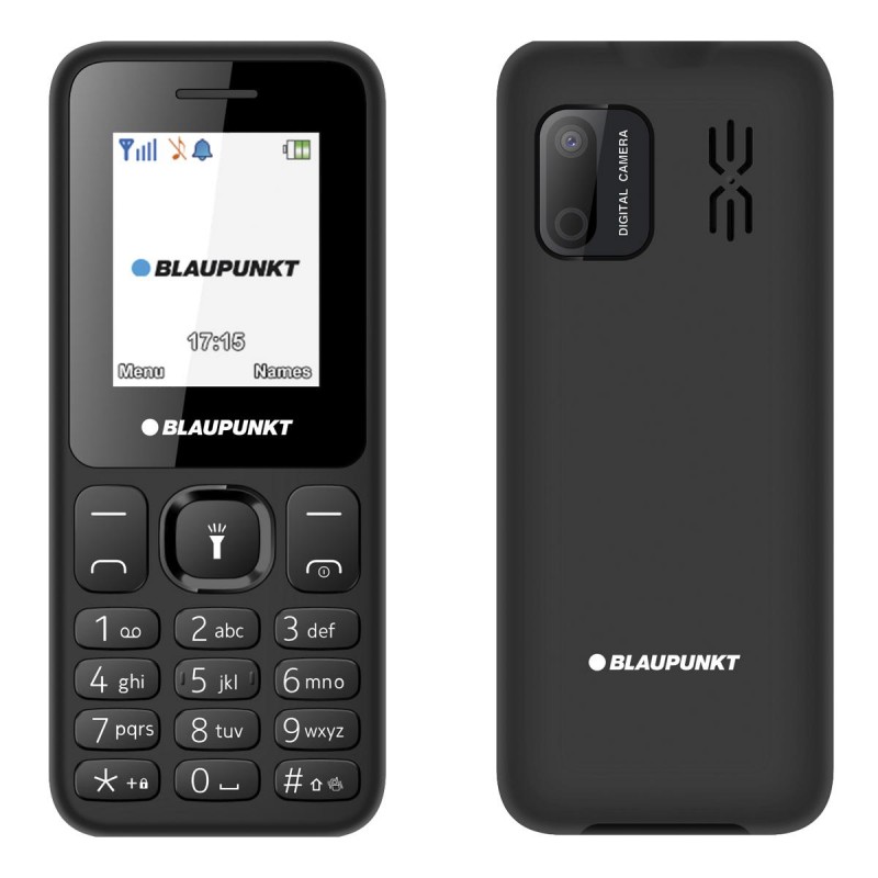 Blaupunkt Feature V18 Black Dual SIM Κινητό Τηλέφωνο με Κουμπιά Blaupunkt Feature V18 Black Dual SIM Κινητό Τηλέφωνο με Κουμπιά