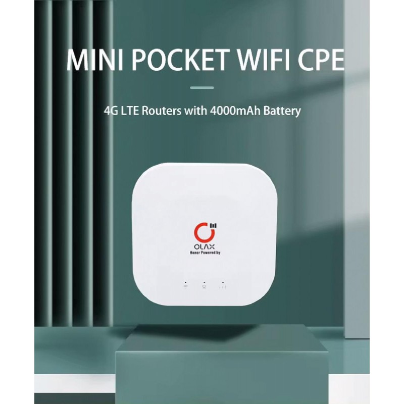 Olax MT30 Ασύρματο 4G Φορητό Hotspot Λευκό