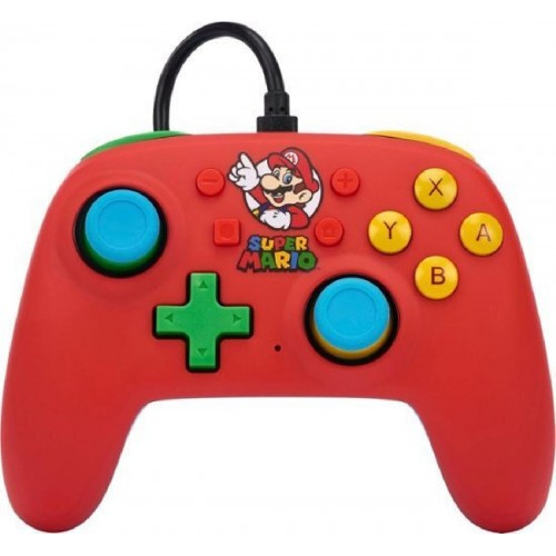 PowerA Nano Ενσύρματο Gamepad για Switch Mario Medley (NSGP0123-01)
