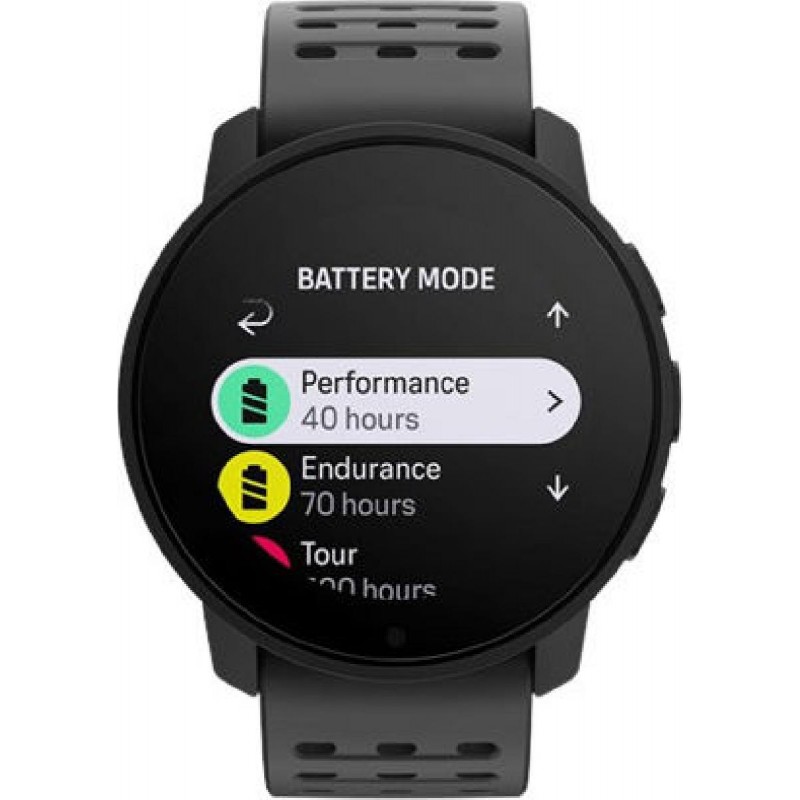 Suunto 9 Peak Pro Titanium 43mm Αδιάβροχο Smartwatch με Παλμογράφο (All Black)