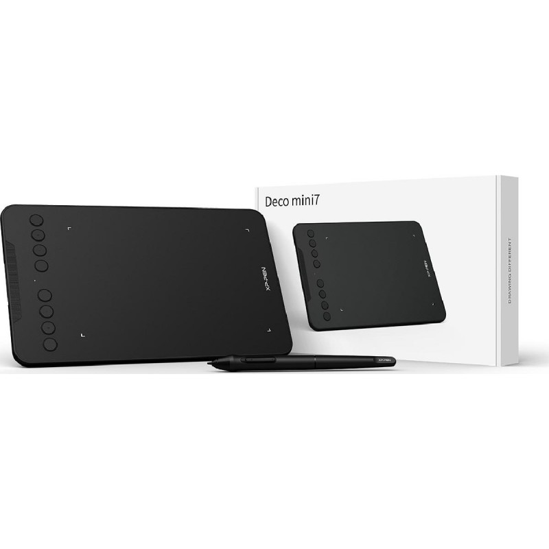 XP-Pen Deco mini 7 Γραφίδα Σχεδίασης χωρίς Οθόνη Black