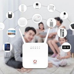 Olax AX6 Pro Ασύρματο Φορητό Hotspot 4G LTE WiFi 300Mbps 4000mAh (AX6-PRO) Λευκό