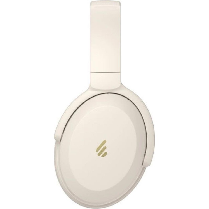 Edifier WH700NB Pro Ασύρματα / Ενσύρματα Over Ear Ακουστικά με 56 ώρες Λειτουργίας και Quick Charge Ivory