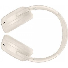 Edifier WH700NB Pro Ασύρματα / Ενσύρματα Over Ear Ακουστικά με 56 ώρες Λειτουργίας και Quick Charge Ivory